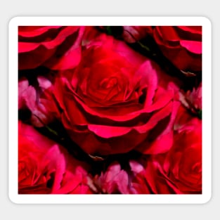 Red Roses Sticker